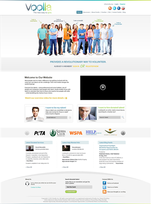 Web Design by Kreative Ideaz for Voolla | Design: #946922