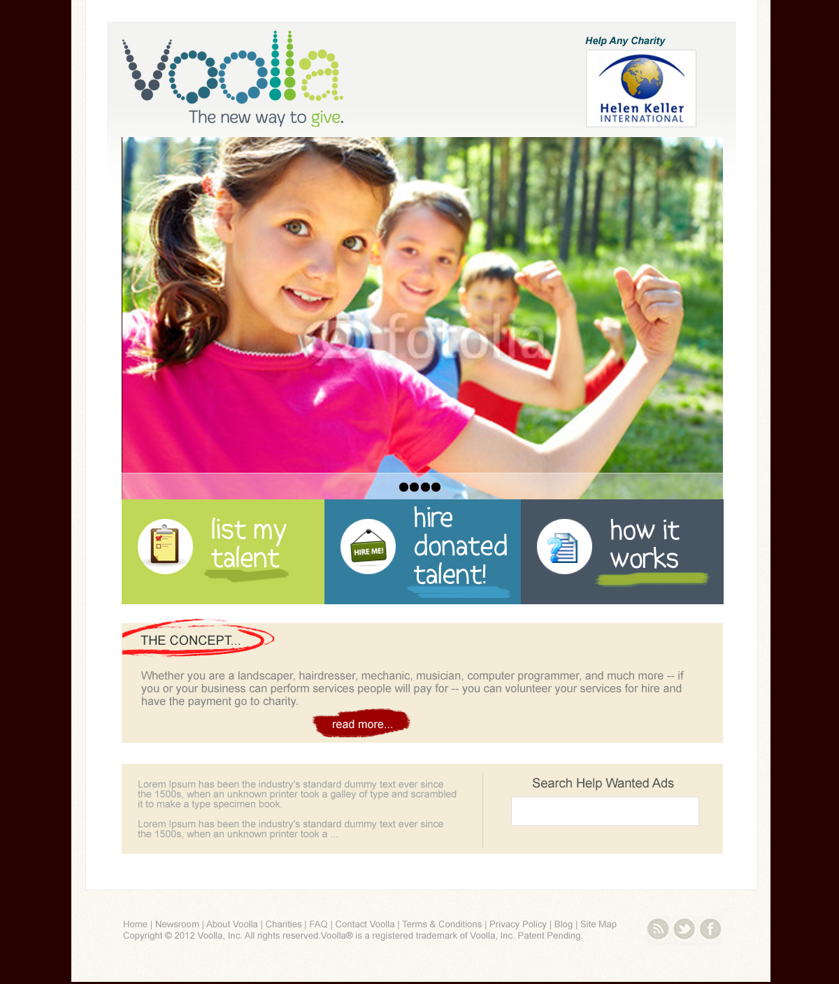 Web Design by Sourav Sen for Voolla | Design #930746