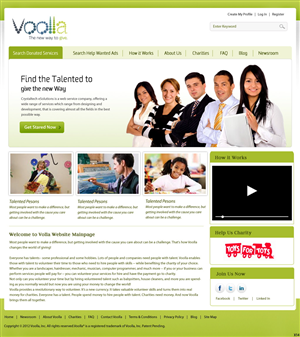 Web Design by pb for Voolla | Design: #928795