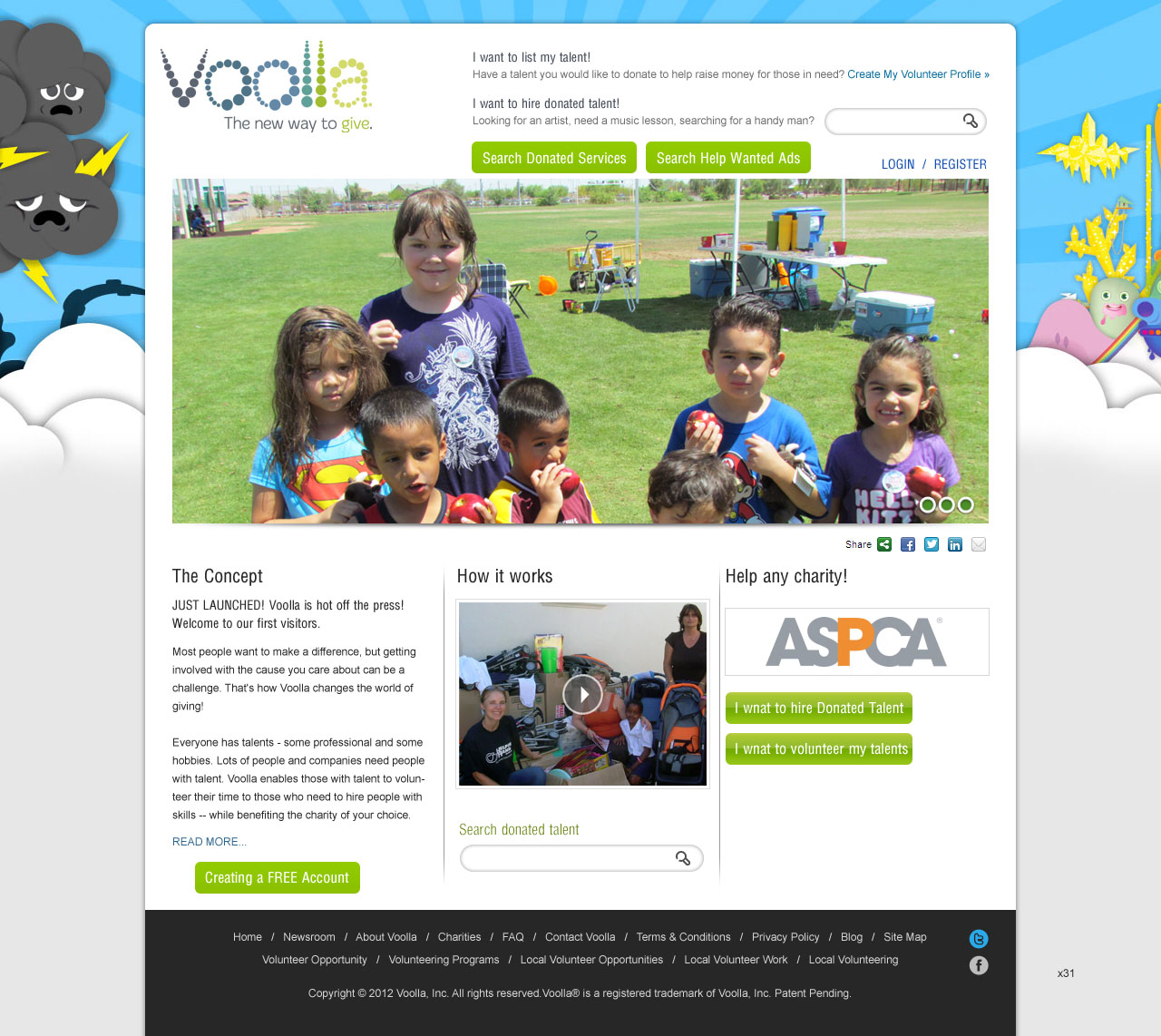 Web Design by pb for Voolla | Design #936949
