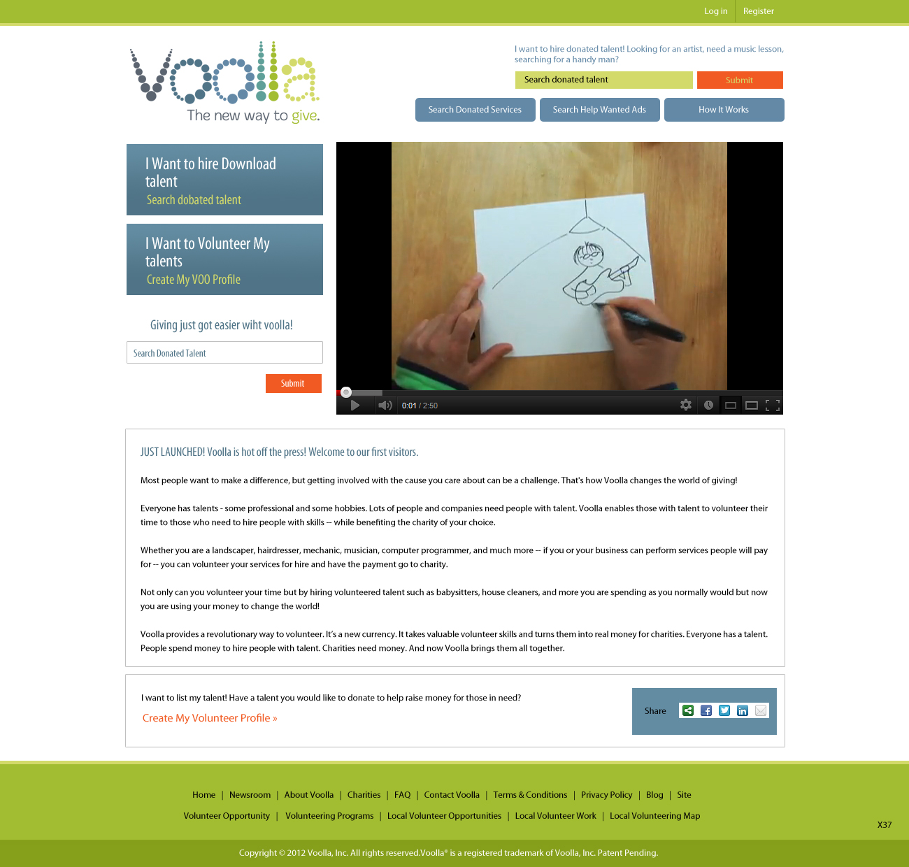 Web Design by pb for Voolla | Design #936953