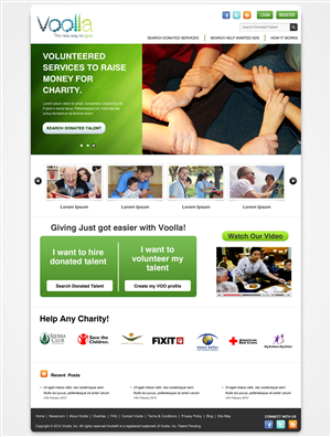 Web Design by OM for Voolla | Design: #937001