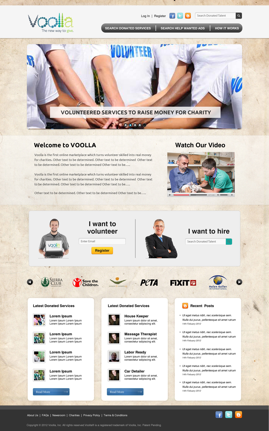 Web Design by OM for Voolla | Design #947969