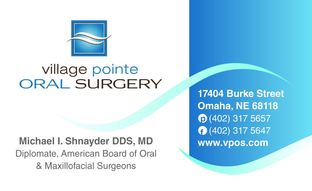 Diseño de Tarjeta de Presentación por Beare para Village Pointe Oral Surgery | Diseño #104210