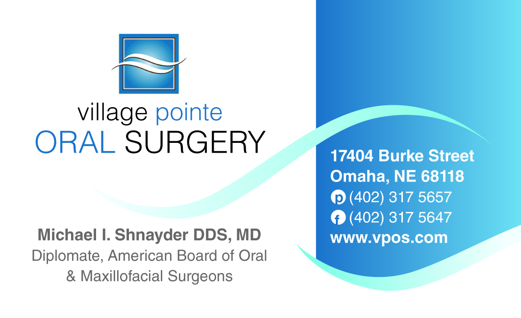Diseño de Tarjeta de Presentación por Beare para Village Pointe Oral Surgery | Diseño #104964
