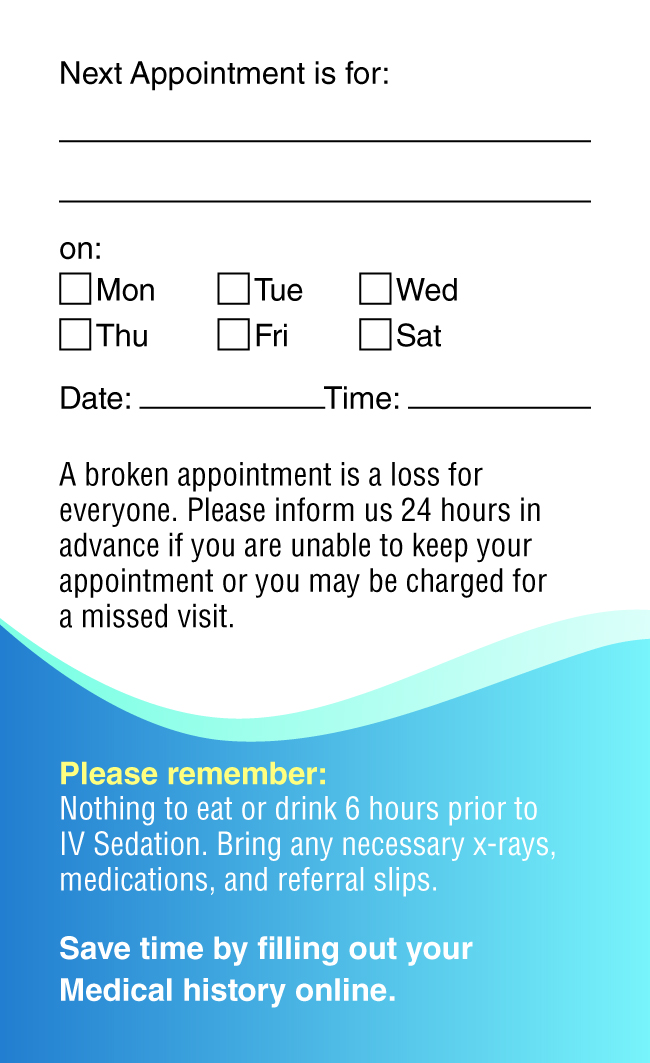 Business Card Design by Beare for Village Pointe Oral Surgery | Design #105643