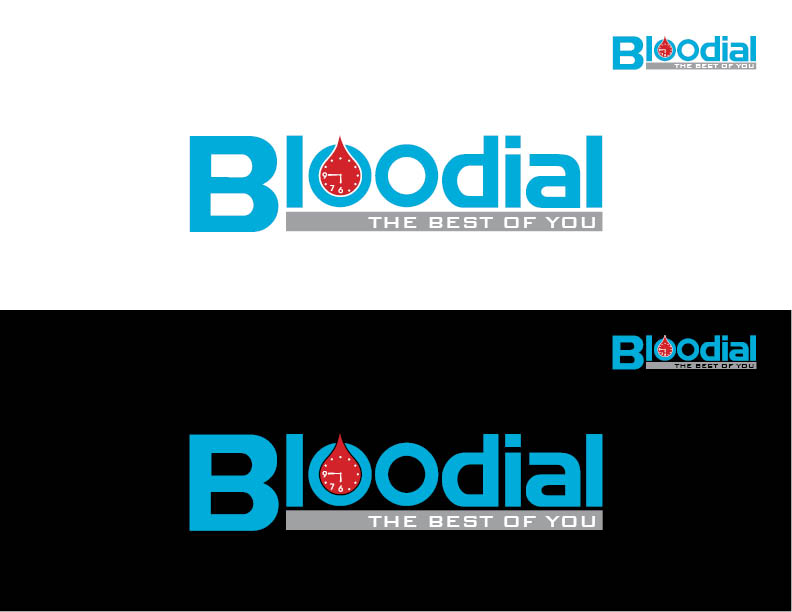 Logo Design by rkailas for Bloodial | Design #954352
