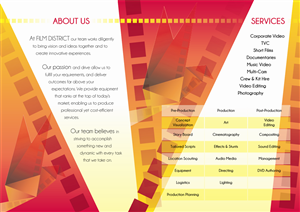 Brochure Design by Katyas Art and Design for this project | Design: #952270