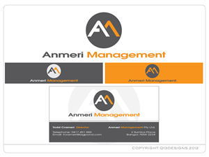 Logo Design by Suzie Q - Q13Designs.com for Anmeri Management | Design: #960651