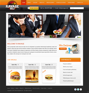 Web Design by pb for this project | Design: #940937