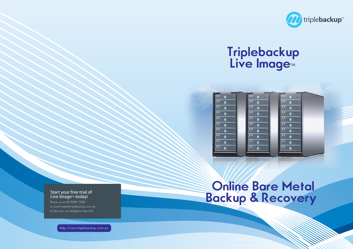 Brochure Design by Impressive Solutions for Triplebackup | Design #952366