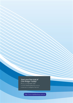 Broschüren-Design von Impressive Solutions für Triplebackup | Design: #952433