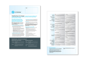 Brochure Design by JayTee for Triplebackup | Design: #946177