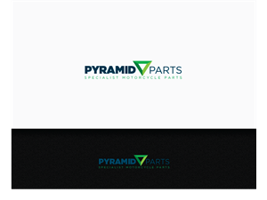 Pyramid Parts, specialist motorcycle parts | Logo Design by jaime.sp