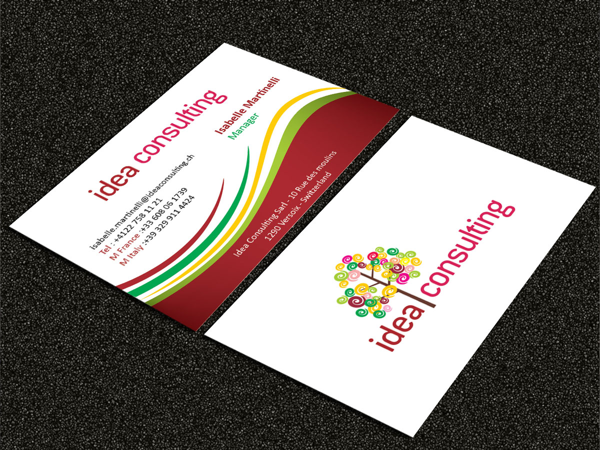 Business Card Design by Sarmishtha Chattopadhyay_loginchange for this project | Design #941613