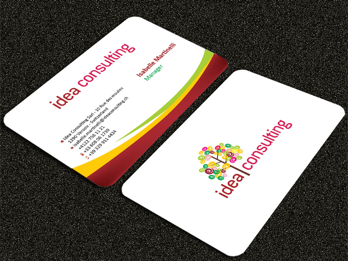 Business Card Design by Sarmishtha Chattopadhyay_loginchange for this project | Design #944516