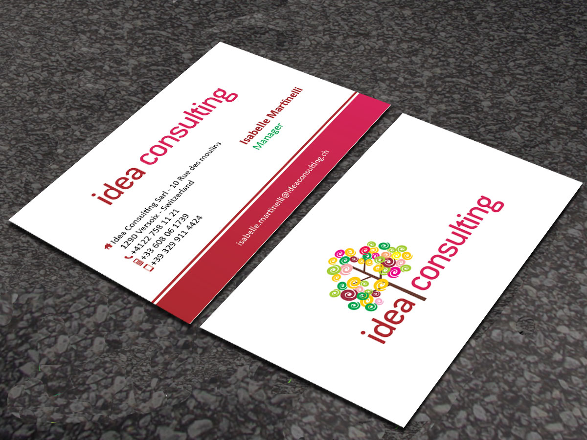 Business Card Design by Sarmishtha Chattopadhyay_loginchange for this project | Design #944560