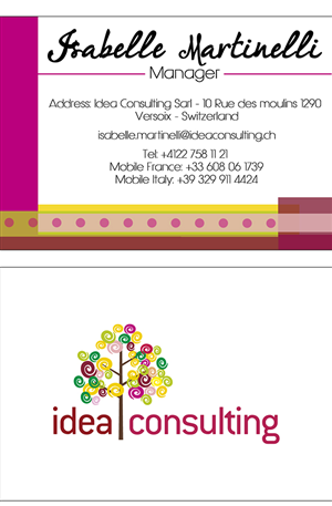 Diseño de Tarjeta de Presentación por kthlnn para este proyecto | Diseño #936447