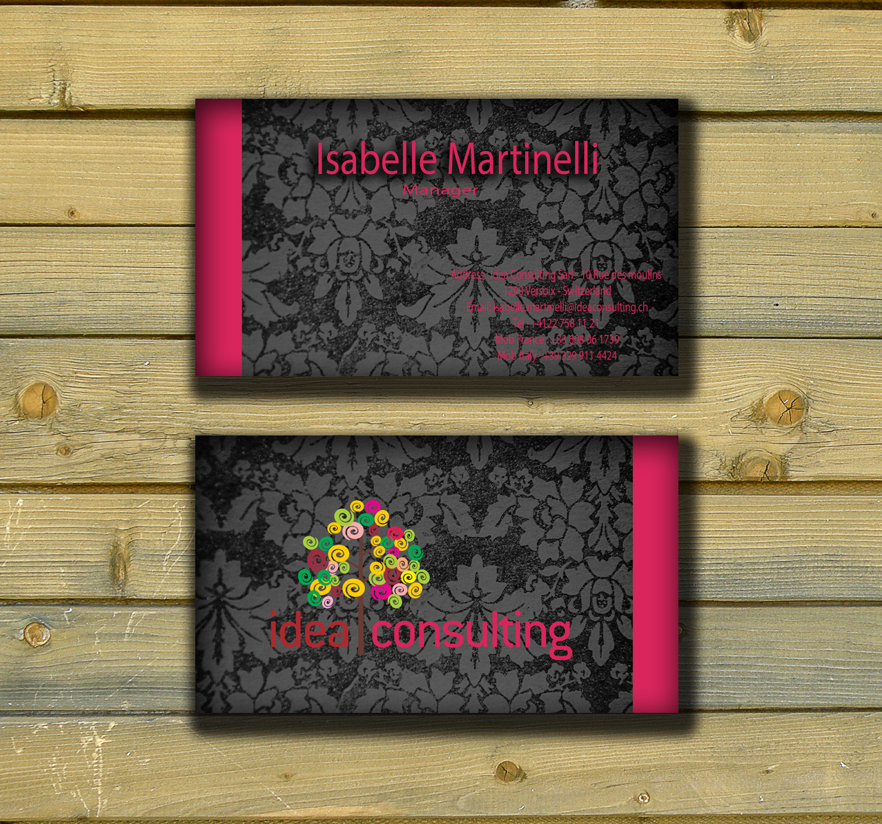 Business Card Design by SmartStyle for this project | Design #936396