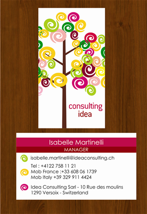 Diseño de Tarjeta de Presentación por splicho para este proyecto | Diseño #952450