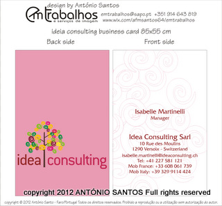 Business Card Design by António Santos for this project | Design #946481
