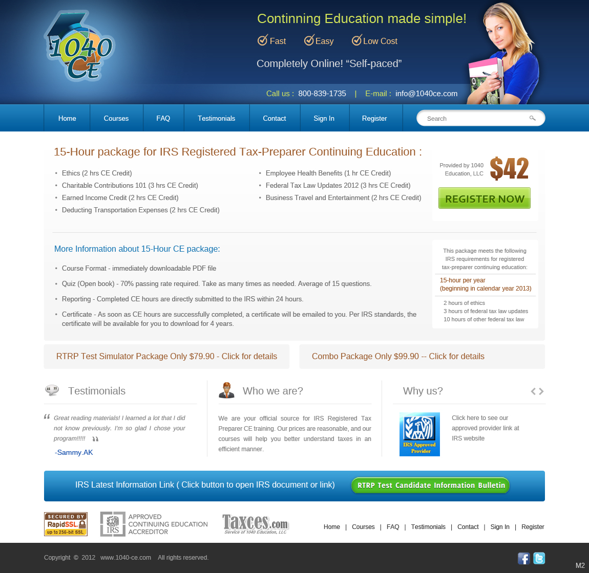 Web Design by pb for taxces | Design #1329121