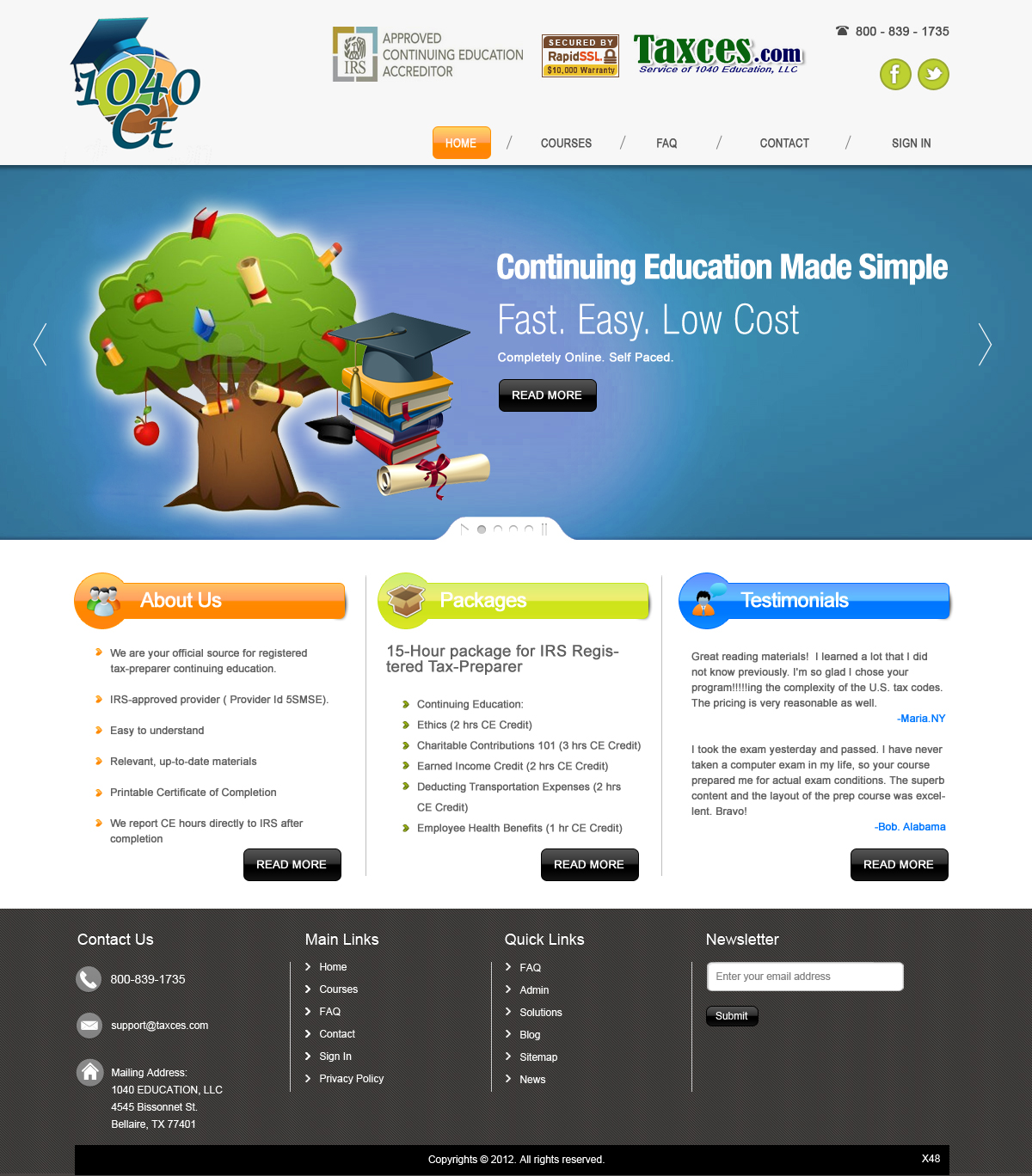 Diseño Web por pb para taxces | Diseño #1332438