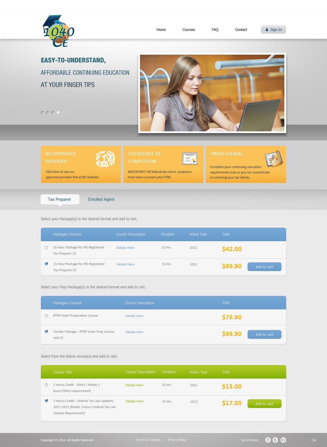 Web Design by pb for taxces | Design #1347117