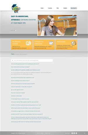 Web Design by pb for taxces | Design: #1353355