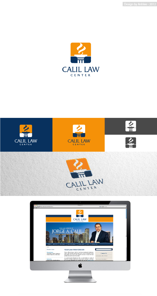 Logo Design by Anhlee for Calil Law, P.A. | Design #967923