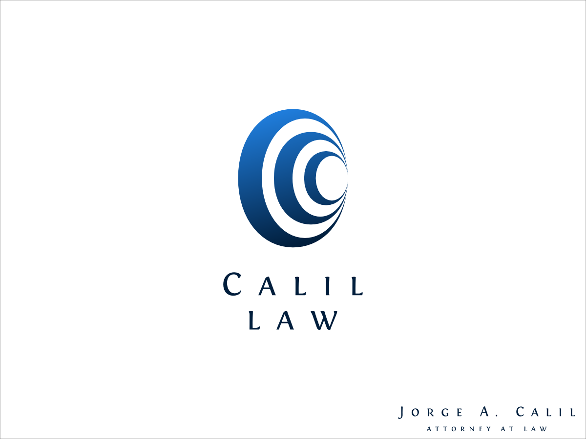 Logo Design by WouterZ - Dutch Designs! for Calil Law, P.A. | Design #936158