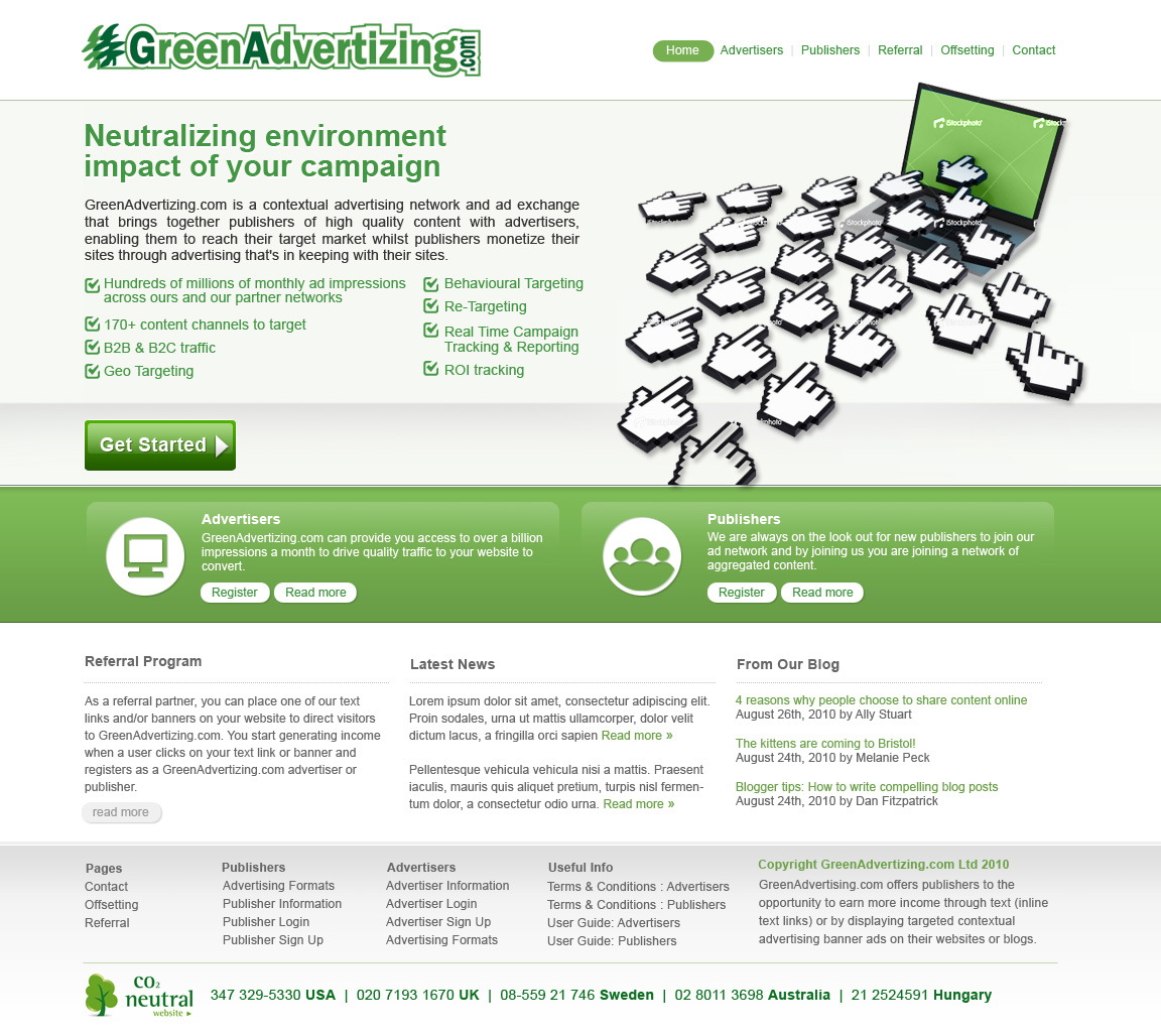 Wordpress Design by Sky Ram for Communitize | Design #114767