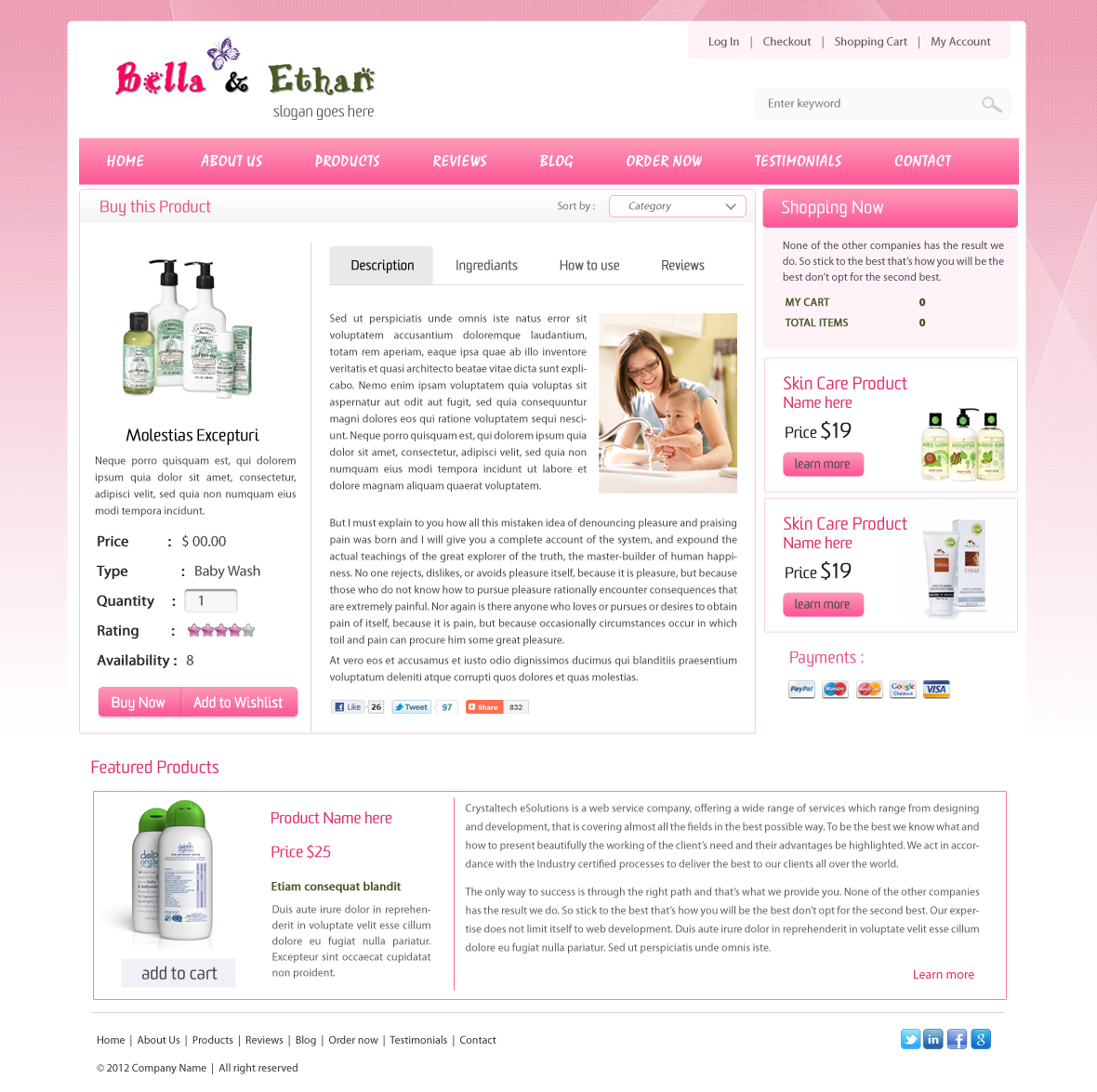 Web Design by pb for this project | Design #1035129