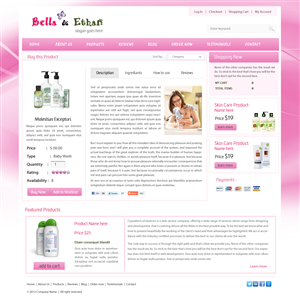 Web Design by pb for this project | Design: #1051372