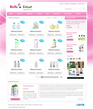 Web Design by pb for this project | Design: #1051373