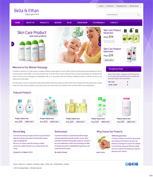 Web Design by pb for this project | Design: #958446