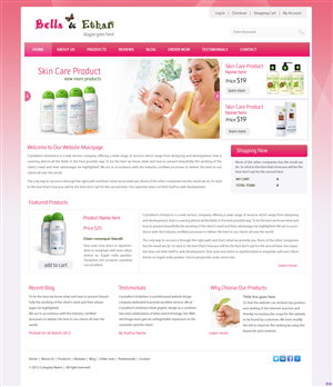 Web Design by pb for this project | Design: #963728