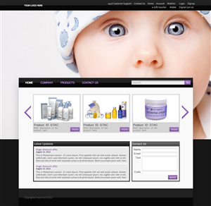 Web Design by WirePaper for this project | Design: #960085