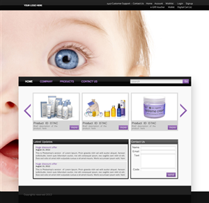 Web Design by WirePaper for this project | Design: #960088