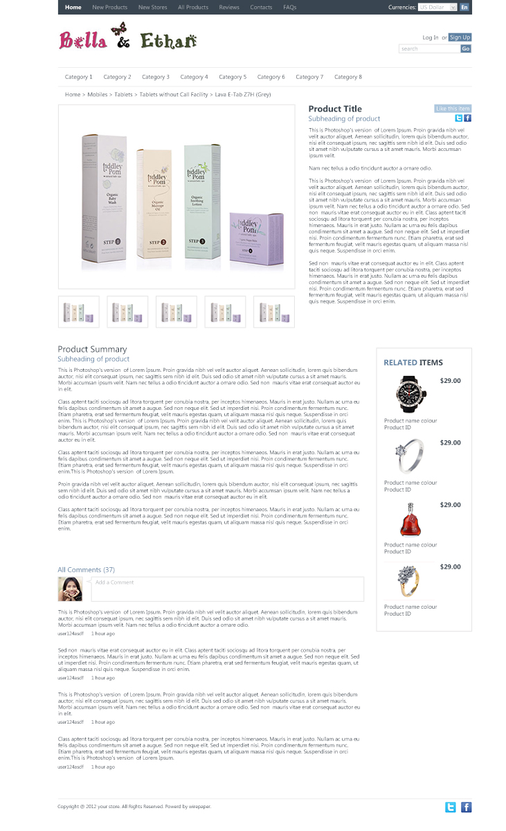 Web Design by WirePaper for this project | Design #982537