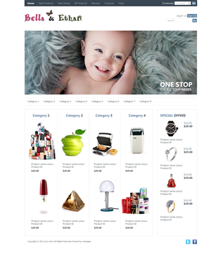 An organic baby/mommy skin care product company needs a web design | Web-Design von WirePaper