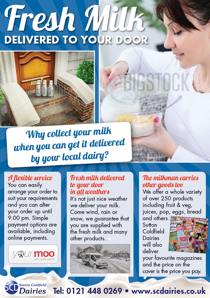 Flyer Design by Ekanite for Sutton Coldfield Dairies | Design #940348