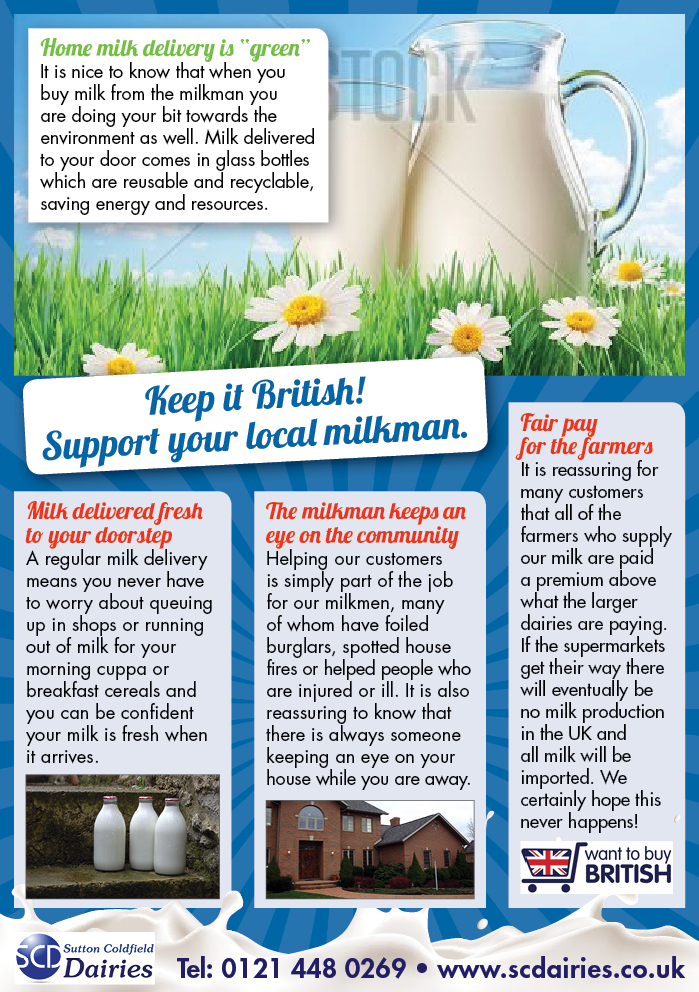 Flyer Design by Ekanite for Sutton Coldfield Dairies | Design #940349
