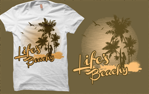 Design de T-shirt par Ambrech pour Life's Beachy | Design : #953986