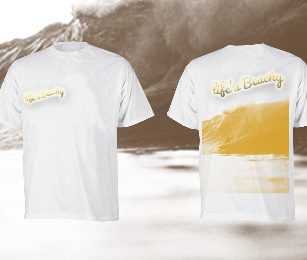Design de T-shirt par SmartStyle pour Life's Beachy | Design #950989