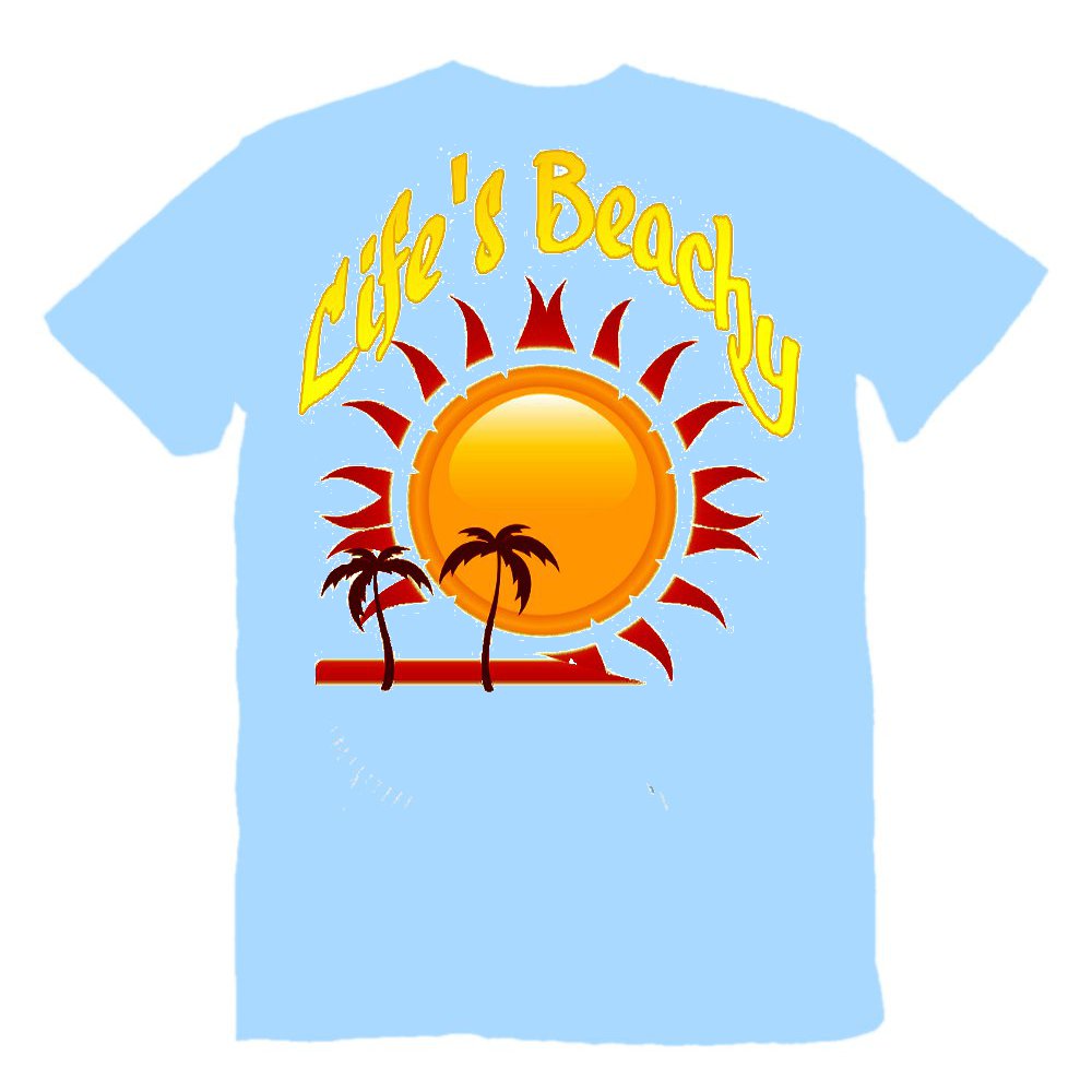 T-shirt Design by KIELZ APPAREL for Life's Beachy | Design #940258