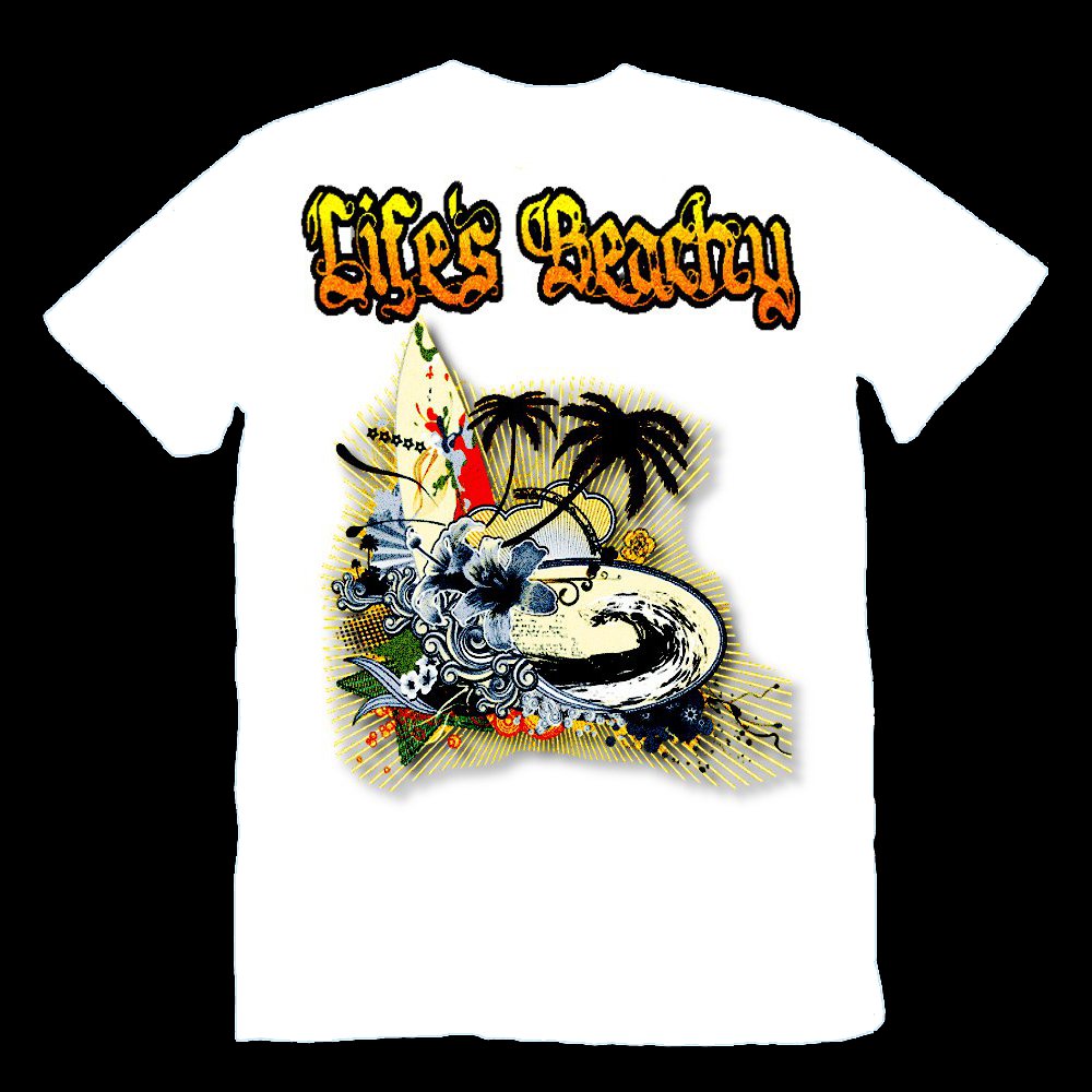 Diseño de Camiseta por KIELZ APPAREL para Life's Beachy | Diseño #942050