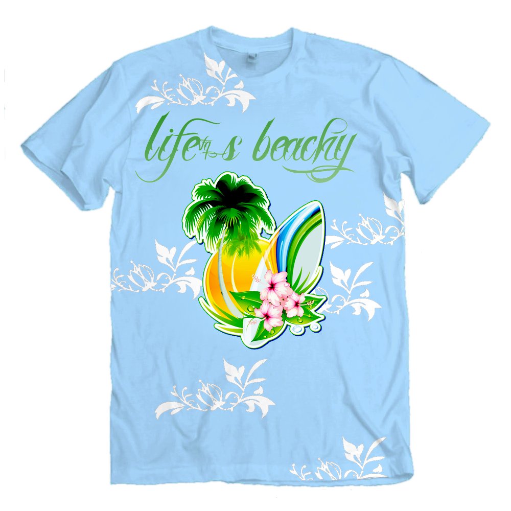 Design de T-shirt par KIELZ APPAREL pour Life's Beachy | Design #945566