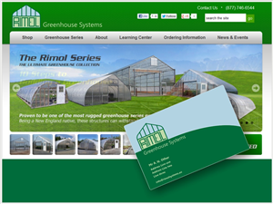 Rimol Greenhouses or Rimol Greenhouse Systems | Logo Design by Anton@Lehnz