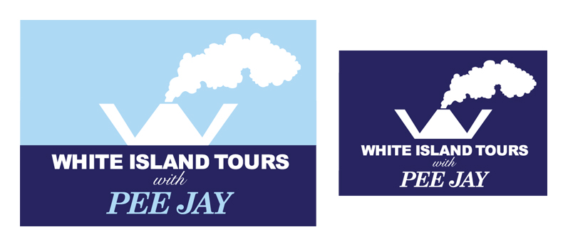 Diseño de Logo por Innerworld Designs ltd. para White Island Tours | Diseño #941991